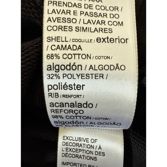 NWT Puma Better Classics Cropped Hoodie Womens Size M in Black - Picture 12 of 13